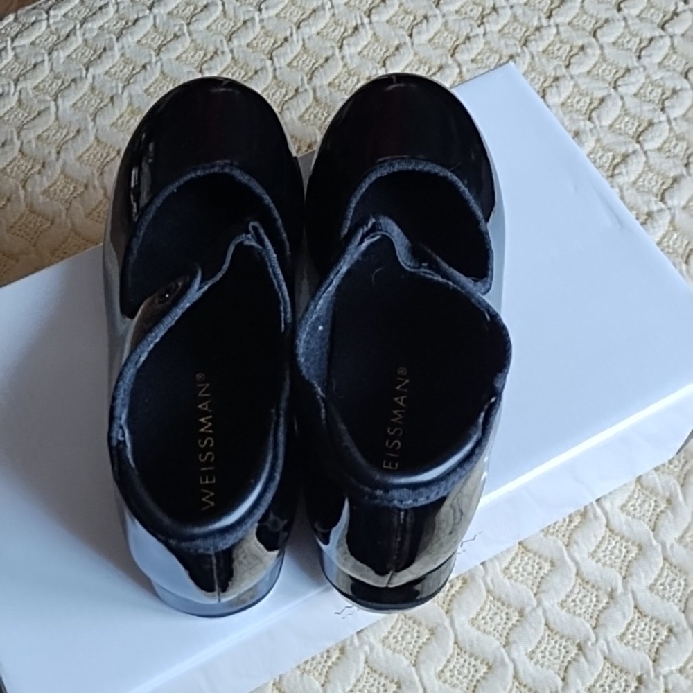 Weissman Black Ribonnette Tap Shoes - Picture 4 of 9